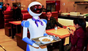 When robots begin serving more than just food in Pakistan's restaurants