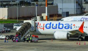 Who are mystery men who stepped in to keep FlyDubai plane from crashing