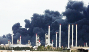 WHO warns of health risks of black rain following strikes on Iran’s oil facilities