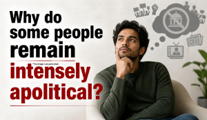 Why do some people remain intensely apolitical?