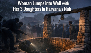 Woman jumps into well with her 3 daughters in Haryana’s Nuh