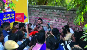 Woman YouTuber alleges assault during protest at DU