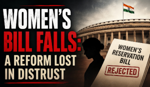 Women’s Bill falls: A reform lost in distrust