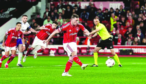 Wood’s penalty gives Nottingham Forest 1-0 win over Aston Villaassociated press n Nottingham