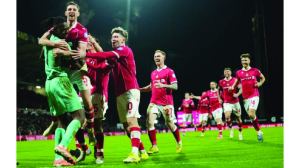Wrexham knocks out Nottingham Forest on penalties, enter round 4