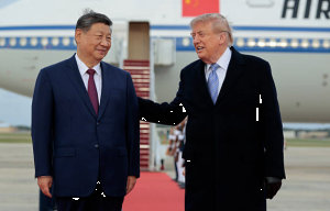 Xi is wrapping his visit to Washington with a peek at the Constitution and Bill of Rights