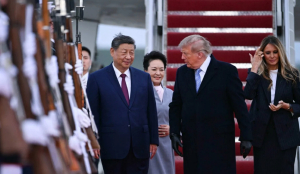 Xi Jinping arrives in US for 3-day visit, receives rare airport welcome from Trump