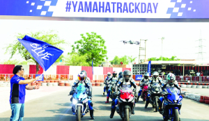 Yamaha hosts thrilling Track Day for above 400 fans at Gurugram