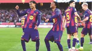 Yamal atones for bad miss with classy goal as La Liga leader Barcelona beats Mallorca 3-0