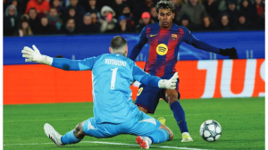 Yamal propels Barcelona to Champions League