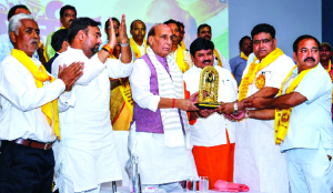 Yogi Govt transformed UP: Rajnath Singh