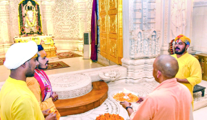 Yogi seeks to ease temple tensions