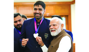 Your name, coach: Boxer’s anecdote about Pakistan rival’s quip has PM in splits