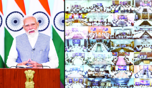 Youths should visit border villages to understand India, instead of depending on virtual means: PM