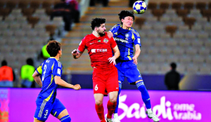 Zelvia beats Shabab Al-Ahli 1-0 to reach Asian Champions League final