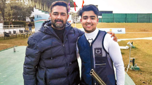 Zuhair Khan sets high targets after ‘trapping’ gold at National Shooting