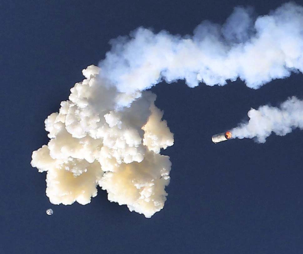 Today's Photo : The Orion test capsule